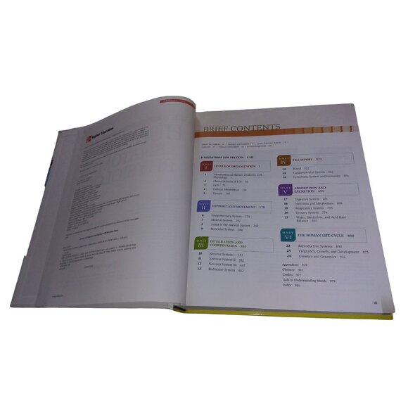 Hole's Human Anatomy and Physiology 12th Edition HardCover Book 2010 - Picture 10 of 13